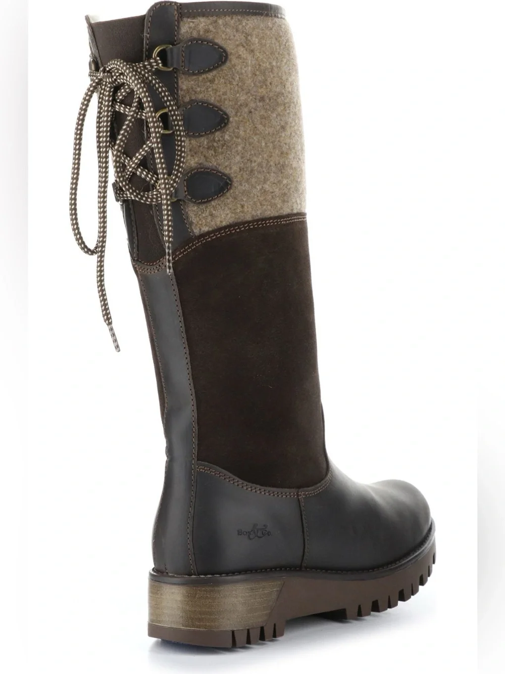NWT Goose Primaloft® Waterproof Boiled Wool Mid Calf Boot